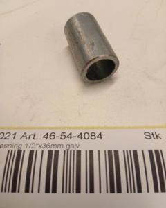 Bushing 1/2"x36mm galv